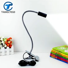TRANSCTEGO светодиодный настольный светильник, настольная лампа, лампы со струбциной, держатель маленького стола, светодиодный щелчок света