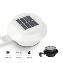 3 светодиодный уличный светильник на солнечной батарее s лампа забор желоб на крыше двора настенный светильник для сада Открытый светильник ing светодиодный солнечный светильник APJ