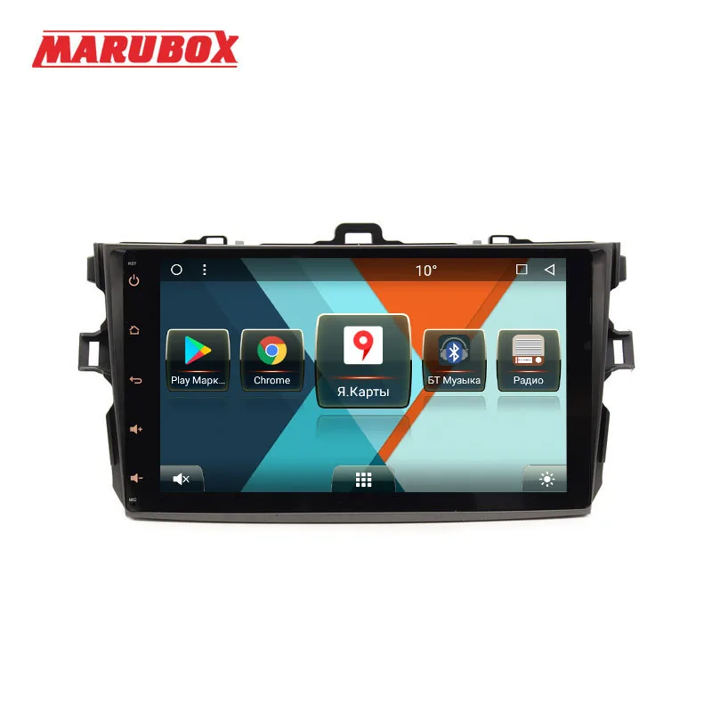 

MARUBOX 9A101MT8 Octa Core Android 8.1 Car Player for Toyota Corolla 2006-2011 2 Din 1024*600 Car Radio GPS Video Head Unit