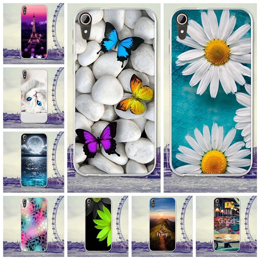

For HTC Desire 830 Case Silicone Phone Cover for HTC Desire 830 Covers Cartoon Paiting Thin Cute Soft TPU Phone Bag Fundas