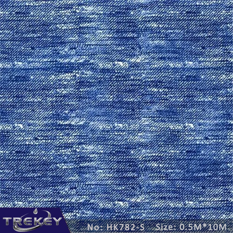 

[Width 0.5M] Denim Jeans Pattern Transfer Printing Film, Hydrographic film,Pva Water Soluble Film Hidrografik HK782-S