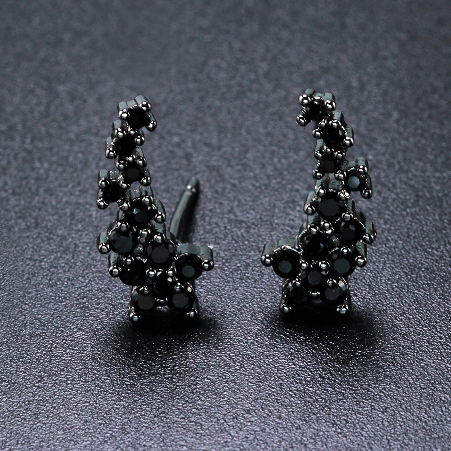 

New gift hot sale New Zirconia stud Earrings Jewelry For Women Fashion party earring Jewelry Lady Accessories EWX072
