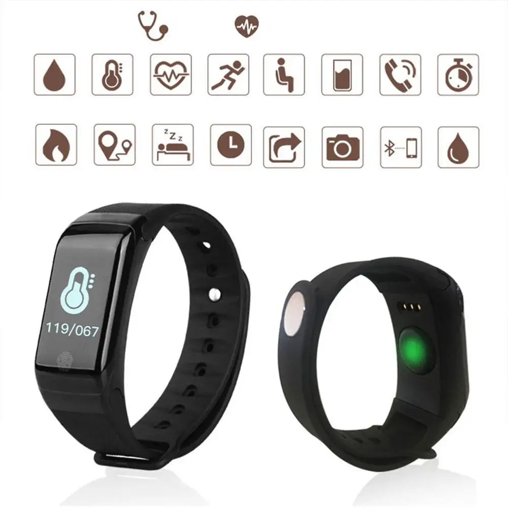 Smart Band Bracelet Blood Pressure Oxygen Heart rate monitoring Activity tracker Intelligent Bracelet Fitness Watch PK