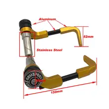 1 пара 22 мм из нержавеющей стали для мотокросса, рукоятка для руля, защита для рук, защита для мотокросса, внедорожные аксессуары, прочные