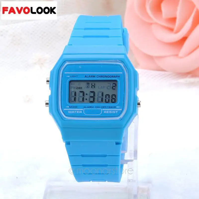 

Fashion Casual Jelly Led wristwatches Candy Color Men Women silicone Digital watches relogios masculino femininos Clock #11