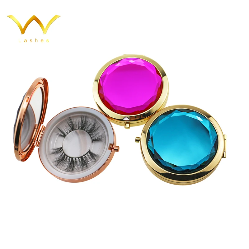 

100 Eyelashes Box 3D Mink False Eyelashes Handmade Jiemao Supplier, Wholesale Eyelashes Packaging Box, Customized LOGO