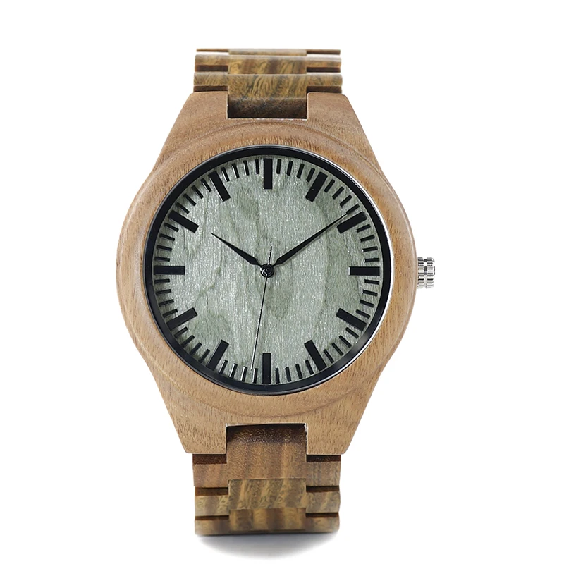 BOBO BIRD CdG19 Flavoty Discolor Mens Watches Green Sandalwood Quartz Male Watches with Faint Scent in Paper Box Drop Ship