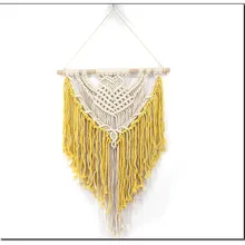 Богемский настенный гобелен ручной работы хлопок кисточкой гобелены индийский ручной работы свадебное оформление для церемоний искусство стены 74