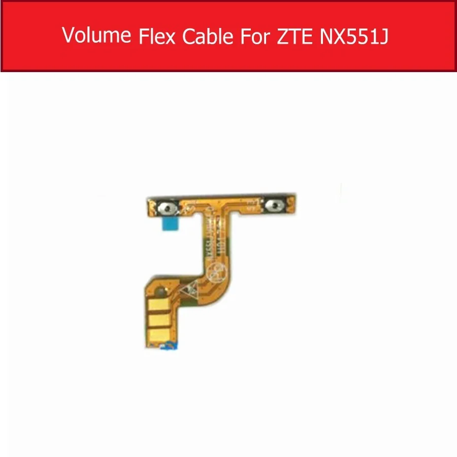Мощность и Объем шлейф для zte Нубия M2 NX551J Мощность и объем Управление сбоку ключ кнопка включения Flex ленты запчасти для авто