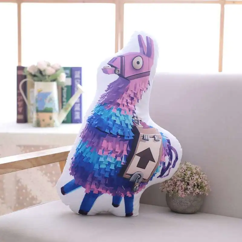 Плюшевая игрушка в виде тролля ламы, мягкая игрушка из альпаки, радужная лошадь, единорог, овечка, плюшевая подушка, кукла, подарок на день рождения - Цвет: sheep
