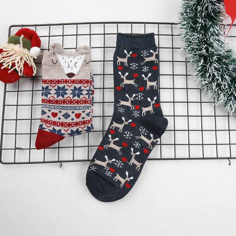 [PEONFLY] Новые милые Мультяшные 3d хлопковые носки с рисунком животных для женщин модные креативные брендовые носки с надписями 2 пар/лот