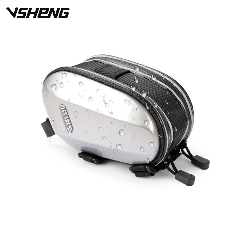

VSHENG 4"/4.7" Smartphone Bike Case Touch Screen Front Frame Bicycle Bag Top Tube Bike Bags Waterproof MTB Cycling Saddle Bag