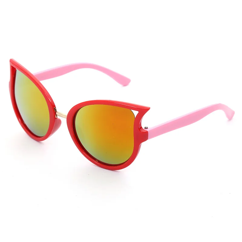 Glitztxunk новые детские солнцезащитные очки кошачий глаз для девочек и мальчиков, детские солнцезащитные очки, детские солнцезащитные очки, спортивные очки UV400