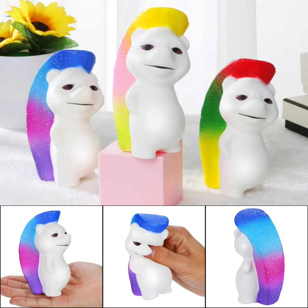 

Kawaii Squishies Cartoon Galaxy Skunk Rising Cream Scented Stress Relief Toys