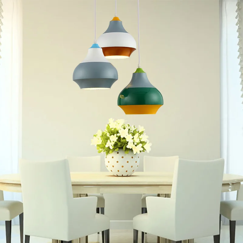 Modern Nordic Pendant Light Indoor Hanging Drop Light Contemporary Suspension Pendant Lamp Restaurant Dining Pendant Light (12)