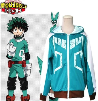 

Hot Anime my hero academy boku no hero academy costumes cosplay midoriya izuku bakugou katsuki todoroki hoodie jacket coat