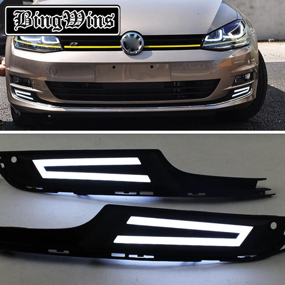 Car styling for LED DRL Daytime Running Lights for Volkswagen VW Golf 7