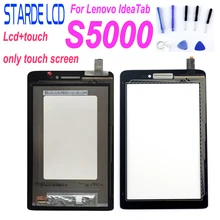 New for Lenovo IdeaTab S5000 LCD Display Touch Screen Digitizer Panel Front Touchscreen Assembly Replacement Glass Tablet