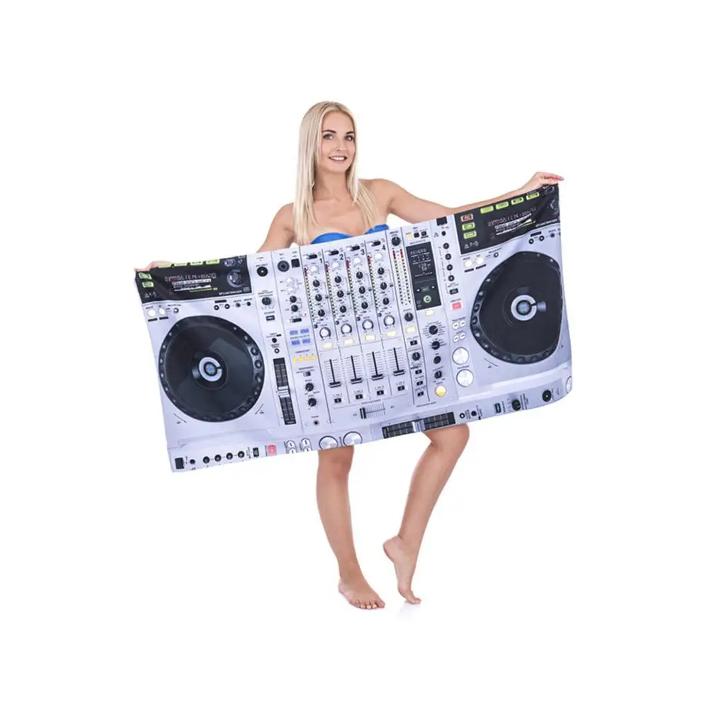 

Mounchain Soft 3D Digital Printing Beach Towel Creative Bath Towel