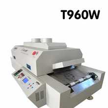 1 PC T960W LED Infrared IC Heater Reflow Oven 960MM Rework Sation Reflow Wave Oven Equipment