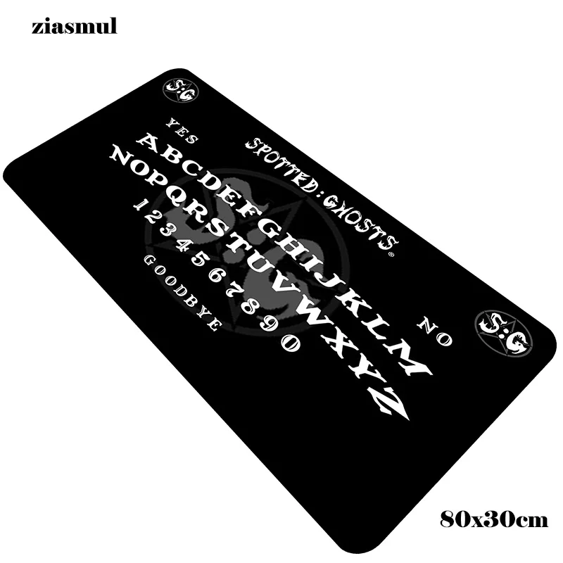 ouija board mouse pad gamer 800x300x3mm Popular notbook mouse mat gaming mousepad large cute pad mouse PC desk padmouse - Цвет: size 800x300x3mm