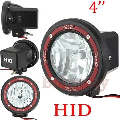 

55W 6000K 4 inch H3 For HID Xenon Driving Work Lamp Spot Beam Light Off Road Truck SUV /Jeep ATV