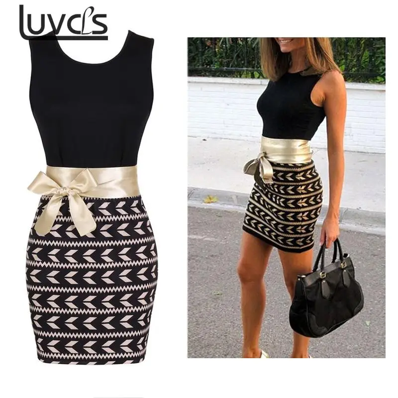 

Women Summer Dress Cotton Linen Striped O-neck Sleeveless Casual Boho Beach Sundress Loose Women Dresses