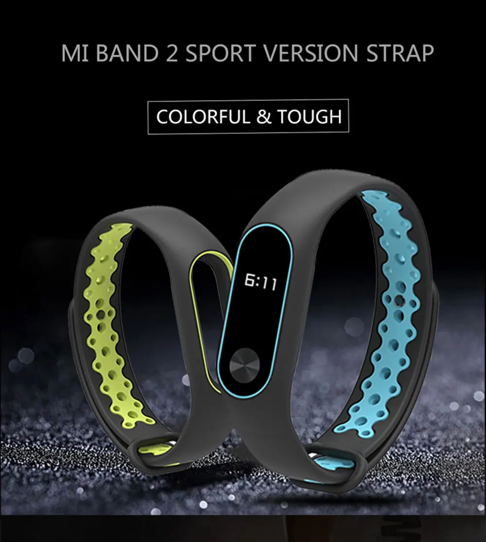 Mi jobs mi Band 4 ремешок спортивный mi band 3 браслет для xiaomi mi band 3 ремешок Цветной силиконовый сменный