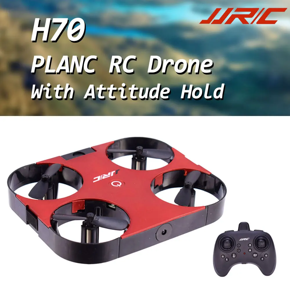 Мини Дрон JJRC H70 4CH PLANC ультратонкий Интеллектуальный с дистанционным управлением
