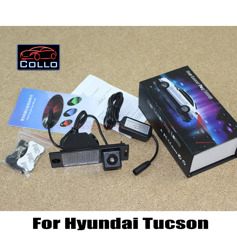 

For Hyundai Tucson 2014~2016 / Rainy Anti-Collision Laser Light / Bad Weather Auto Crash Warning Lights / Rear Tail Warning Lamp