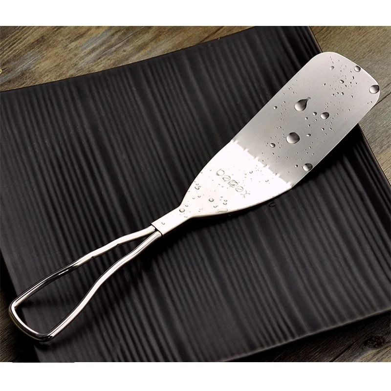 

Stainless Steel Pizza Shovel Multifunctional ultra-thin Fried Shove Steak Turner Cake Food Serving Tool Kitchen Accessories