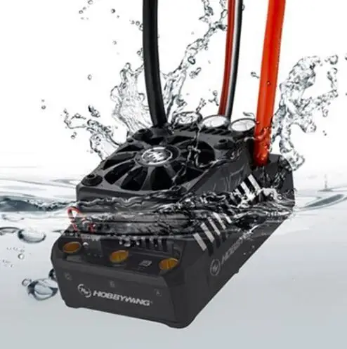 

Hobbywing EzRun Max6 V3/ Max5 V3 160A / 200A Speed Controller Waterproof Brushless ESC for 1/6 1/5 RC Car