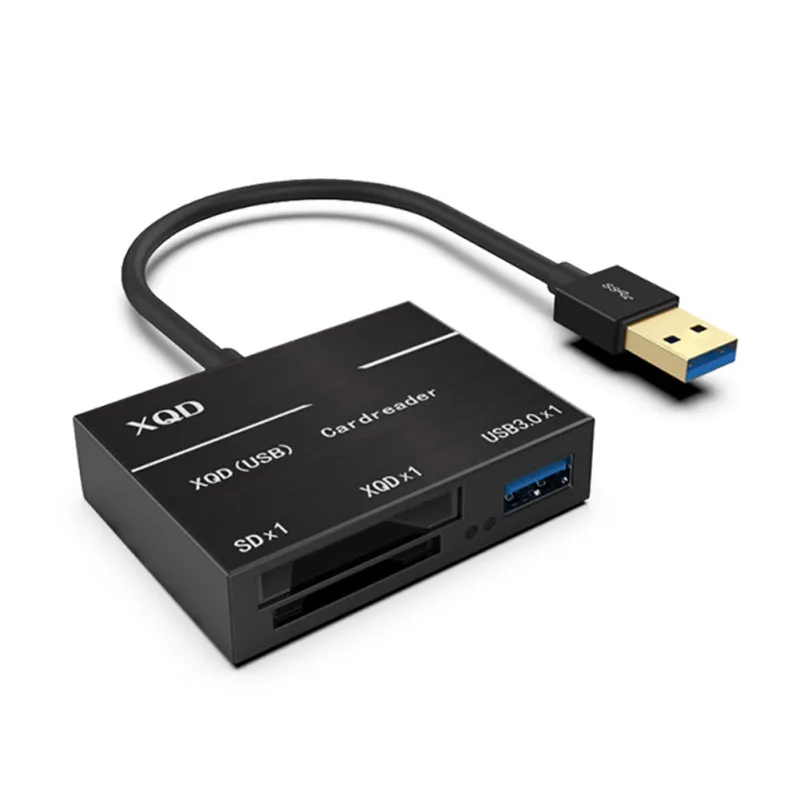 Высокоскоростной USB3.0 XQD кардридер XQD 500 МБ/с./с, устройство записи карт памяти 2,0 для sony Lexar XQD с usb-меткой