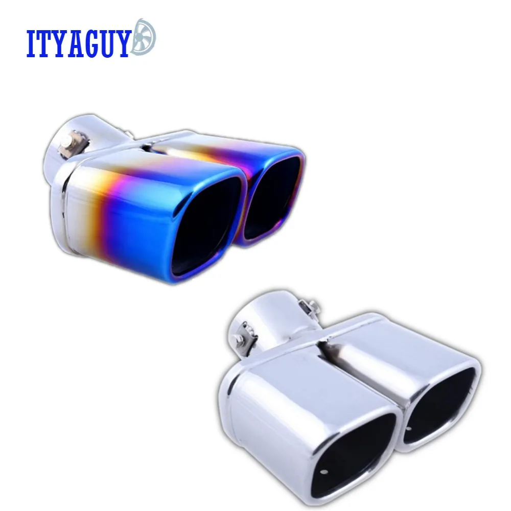 Good Quality 304 Stainless Steel Exhaust for TUCSON Car Exhaust Pipe Tail Pipes delicate bluing process