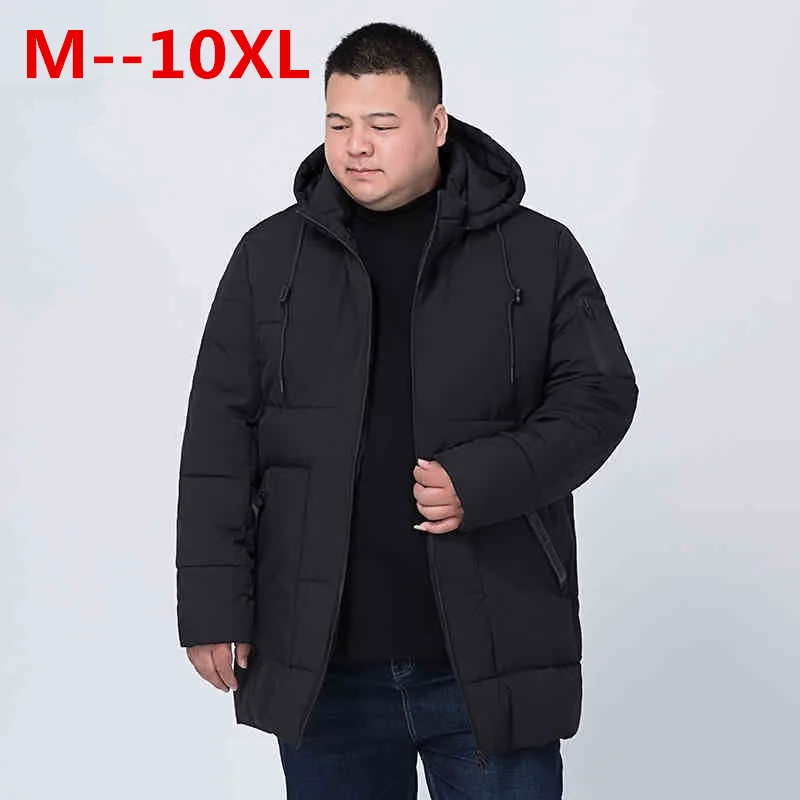 10XL 8XL 6XL 5XL 4X 2017 New Winter long Coats Men Warm Casual Jacket outerwear fashion thick