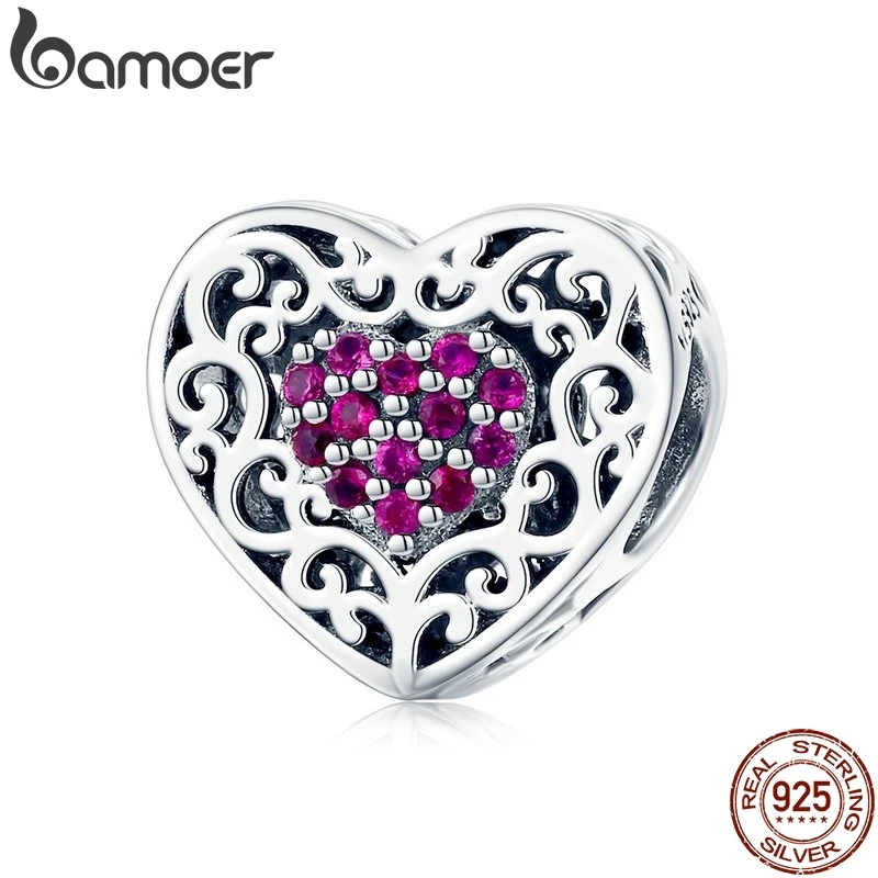 Silver Plated Mum Mom Mother Day Heart stone Charm Fits European Brand bracelet