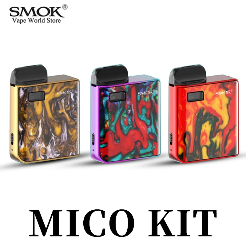 Vape SMOK MICO Kit Vaporizador pen 700 мАч электронная сигарета pod VS novo ego aio Mod S9032 | Электроника