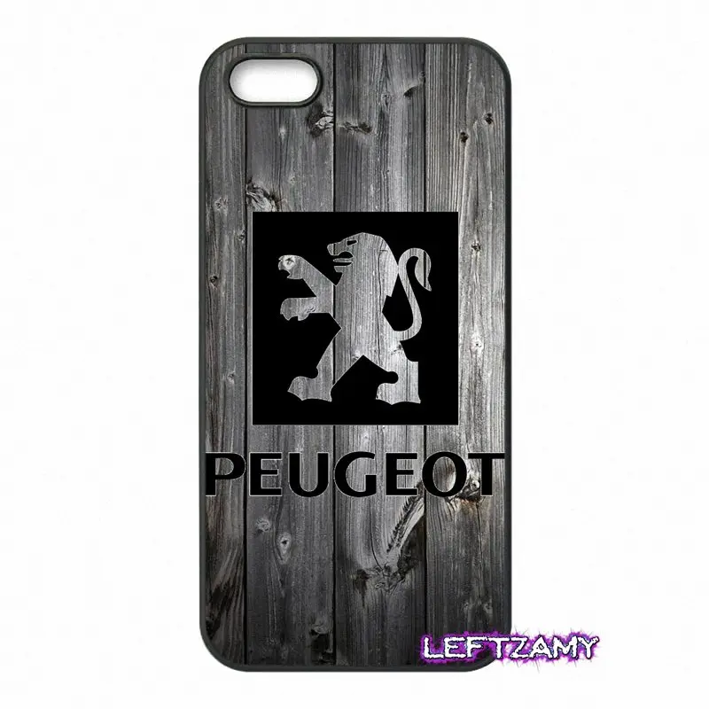 Логотип Peugeot жесткий чехол для телефона с рисунком в виде чехол для iPhone 4 и 4S 5 5C SE 6 6S 7 8 Plus X 4,7 5,5 iPod Touch 4 5 6 - Цвет: as pictures