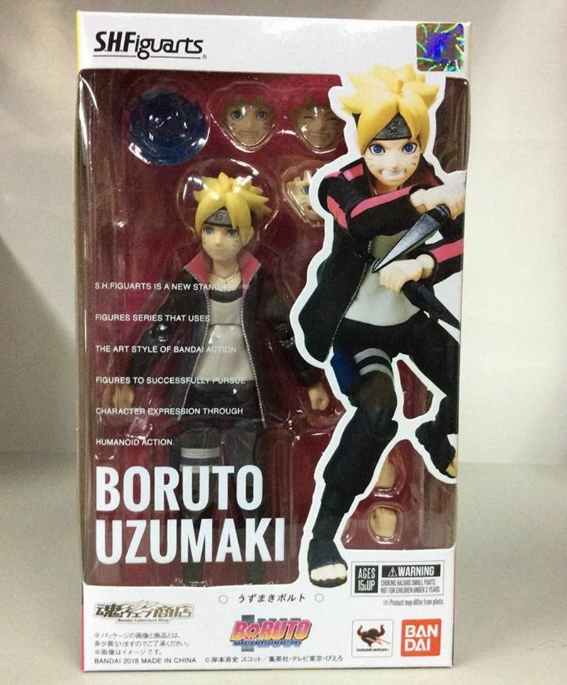 WSTXBD Original BANDAI S.H.Figuarts SHF Boruto Naruto Shippuden PVC Figure Brinquedos Dolls Toys Figurals WSTXBD Original BANDAI S.H.Figuarts SHF Boruto Naruto Shippuden PVC Figure Brinquedos Dolls Toys Figurals