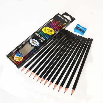 

Marco Pencils Non-toxic Six angle Standard Pencils 2H/2B/HB Professional Chancery Office School colorful Pencil 12Pcs