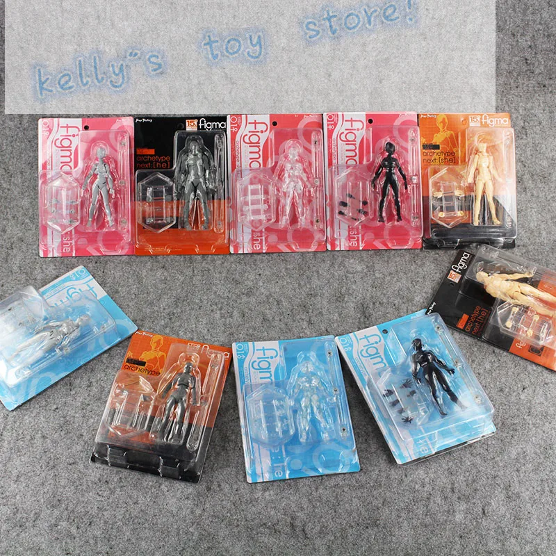 

14Style BODY KUN Anime Brinquedos Cosplay Archetype He Archetype She Ferrite Figma Movable PVC Action Figure Model toy