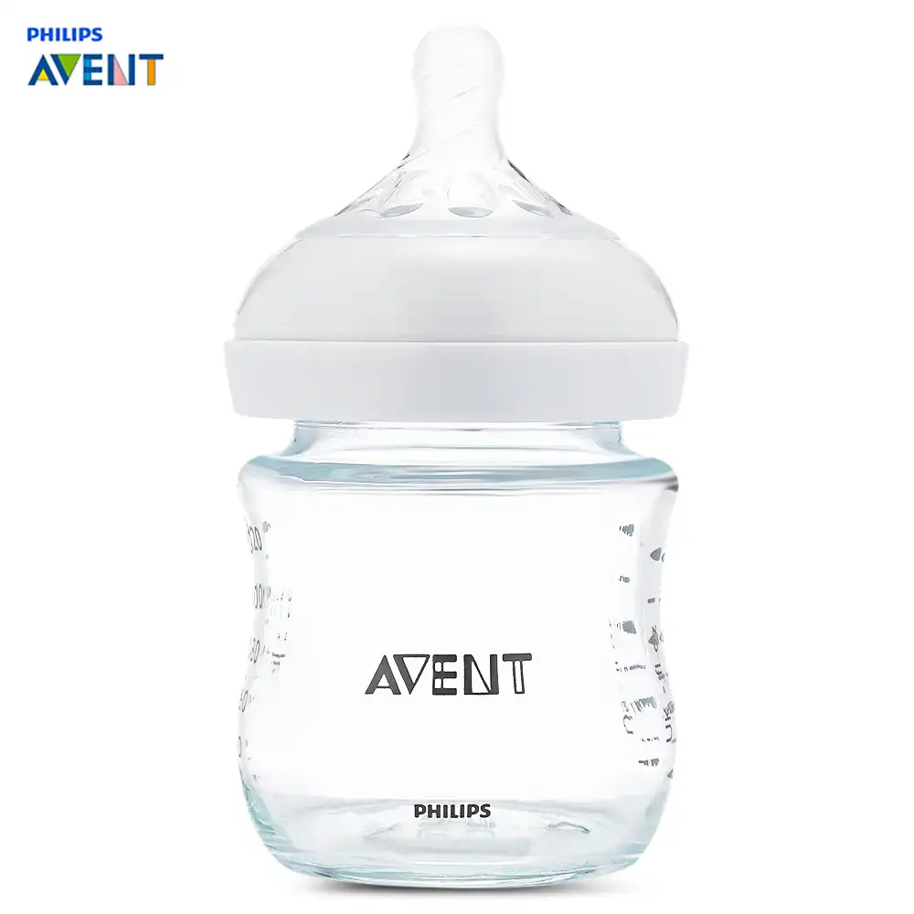 avent glass milk bottle