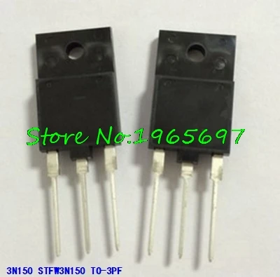 

10pcs/lot 3N150 STFW3N150 TO-247 MOS FET 3A 1500V TO-3PF