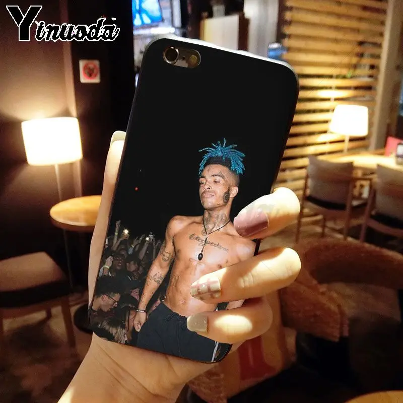 A8 Yinuoda Xxxtentacion Mode черный мягкий силиконовый чехол для телефона из ТПУ для мобильных телефонов iphone X XS MAX 8 7 6 S Plus 5s SE XR - Цвет: A8