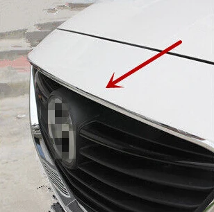 

Car front grille trim auto grille decoration cover for Mazda 6 2014 2015,ABS chrome
