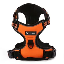 Pet Collars Reflective Vest Harnesses Breakaway Puppy Gallus Quick Release Goods For Large Dog Reflective Training Dogs Supplies