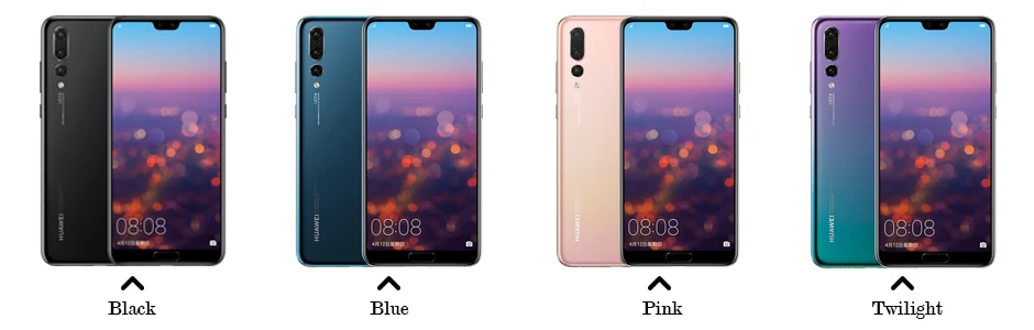 В наличии huawei P20 Pro 6 ГБ 128 ГБ полный LTE Band смартфон 40MP тройной камеры заднего 6,1 "полный вид Экран NFC Android 8,1