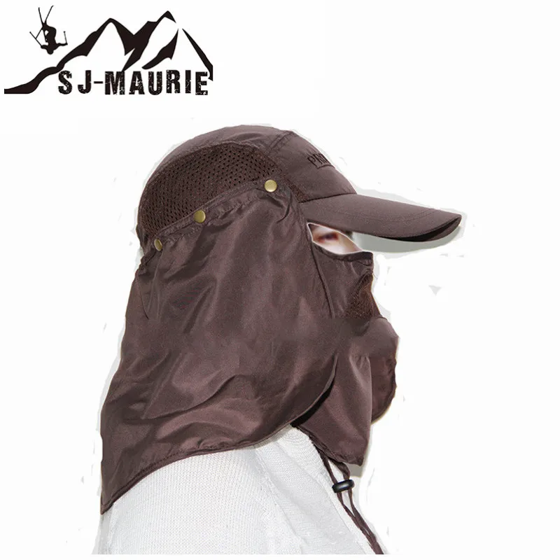 

UV Protection Cycling Face Protector Hat Well-rounded Sun Protection Quick Drying Neck Ear Cover Cap Fishing Hiking