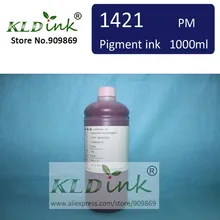 [КЛД чернила] 1 шт. x 1000 мл Совместимость BCI1421 BCI-1421 глянцевыми пурпурными пигментные чернила для W8200 W8400 большой принтер формата