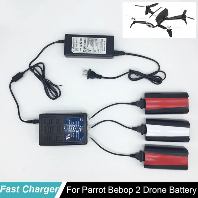 $39.99  3 in 1 Charger For Parrot Bebop 2 Drone Battery Super Fast Balance Charger Adapter For Parrot Bebop